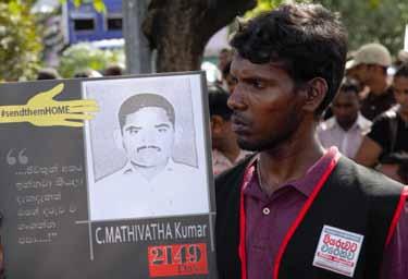 Sri Lanka Issue No 10 9 September 2015 THE PRESIDENTIAL COMMISSION TO INVESTIGATE INTO COMPLAINTS OF MISSING PERSONS (PCICMP) Justice delayed, justice denied: A relative of a disappeared person