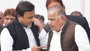 Mulayam also said that it be conveyed to the EC that the memorandum should be treated as submitted by him, the national president of the party.