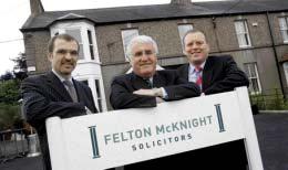 spells brightest future Felton McKnight Solicitors have moved to bigger and brighter offices in