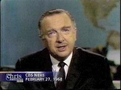 PR Nightmare Walter Cronkite came back from Vietnam - had been there for the Tet Offensive Declared the