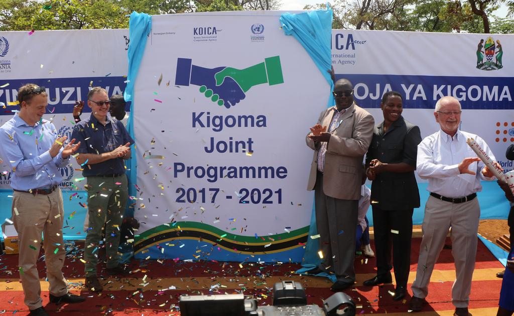 November 2017 EXECUTIVE SUMMARY Kigoma Joint Programme The Kigoma Joint Programme is an area-based UN joint programme that cuts across multiple sectors to improve development and human security in
