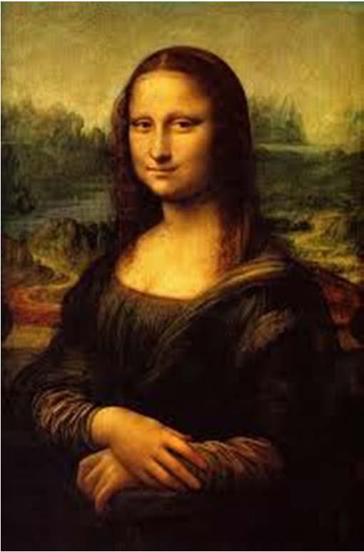 , Mona Lisa by Da Vinci is