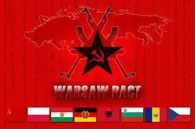 Western Europe and US Warsaw Pact Alliance