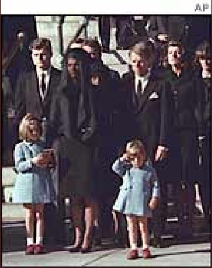 JFK LAID TO REST Three-year old John Kennedy Jr.