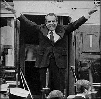 Richard Nixon Elected in 1968/1972 Middle America Silent Majority Southern Strategy Conflict with Congress 26 th Amendment Expanded