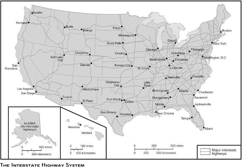 Automobiles The Interstate Highway System One of President Eisenhower s most enduring legacies is the Interstate Highway System, which his Secretary of Commerce called "the greatest public works