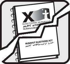 Breaking the Laws Nunavut Elections Act The Nunavut Elections Act is like any other law. If people break the law they can be charged with a crime and punished.