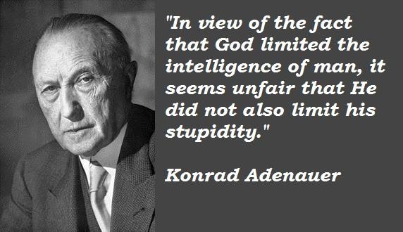 Konrad Adenauer Pro-Western policy put to the test Avoid negotiations @ all cost & wanted reunification based on free elections; ind.