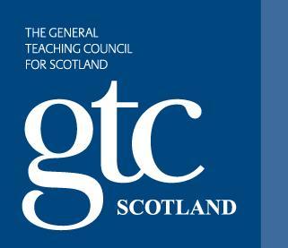 DRIVING FORWARD PROFESSIONAL STANDARDS FOR TEACHERS The General Teaching Council for