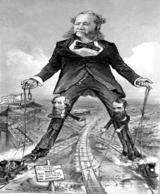 Bellwork Day 2 What does this cartoon tell you about Cornelius Vanderbilt?