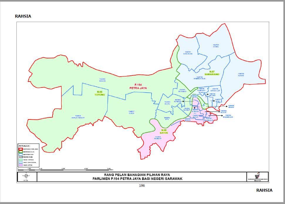 Map 2 A Sample of Constituency-Level Map Provided in the EC Report on