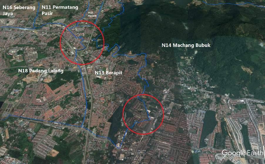 Suspected partition of local community in N11 Permatang Pasir,