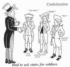 Summary Weaknesses of the Articles of Confederation: 0 Each state had only one vote 0 Only one branch Congress 0 Congress had no power to tax. 0 Congress had no power to enforce its laws.