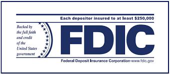 Federal Deposit Insurance Corporation (FDIC)- this entity provided insurance to personal banking