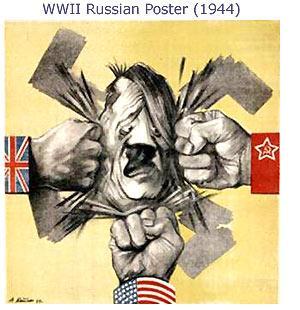 Who was on each side Allied Powers Great Britain Soviet Union United States (1941)