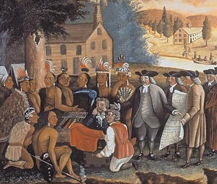 The Pennsylvania Colony was founded in 1682. Started by William Penn, a wealthy Quaker who cultivated peace with the Indians.