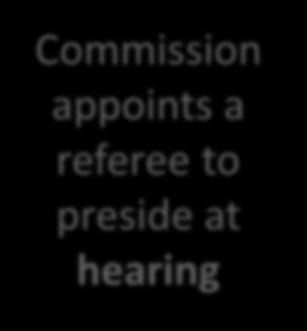 resigns; Commission must approve Administrator & judge submit