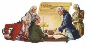 The Constitution for Kids (Grades 3-5) The Basics The Constitution is the highest law in the United States. All other laws come from the Constitution. It says how the government works.