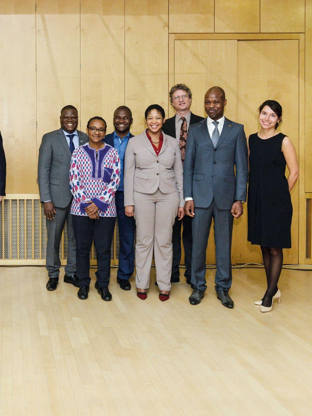 Executive Seminar for Diplomats from Africa 43 10 th Executive Seminar for Diplomats from Africa 8 September 1 December 2016 1 st row, from left to right: Helen Deacon (Programme Assistant), Michael