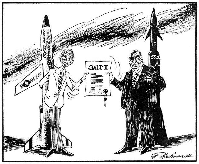 From 1977, talks for a new S.A.L.T (S.A.L.T. II) agreement took place. The aim was to limit every type of rocket and warhead.