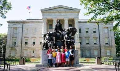 THE - EDUCATION Bringing The People s House to Life The North Carolina State Capitol Foundation sponsors lectures, children s history programs, concerts, exhibits and the docent program, allowing the