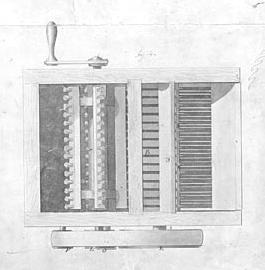 Eli Whitney invented the cotton gin. Textile mills demanded more cotton, but the short-fibered cotton that could be grown away from the coast was hard for slaves to clean by hand.