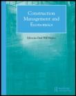 Construction Management and Economics ISSN: 0144-6193