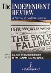 Newsletter of the Independent Institute 3 THE INDEPENDENT REVIEW The Climate Science Boom/ How Big Is Big Government? THE INDEPENDENT REVIEW FALL 2015 esubscriptions Now Available!