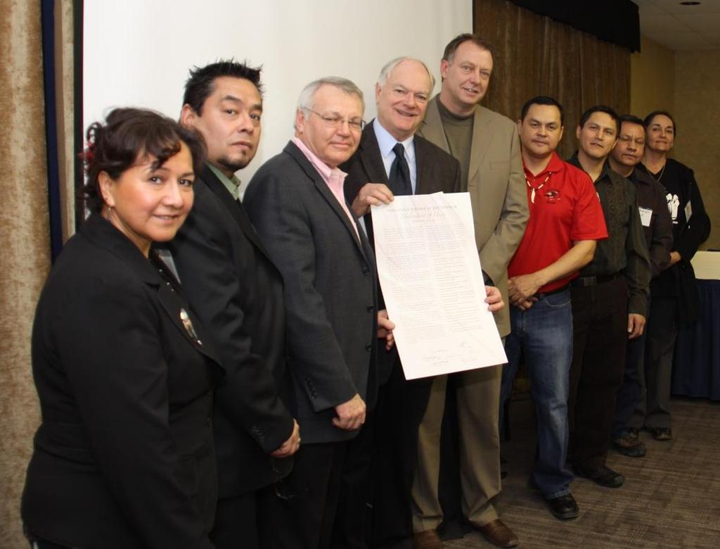 First Nations and Regional Health Authorities 5 of 5 Regional Partnership Accords