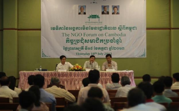 Who are we? NGO Forum on Cambodia is a membership organization.