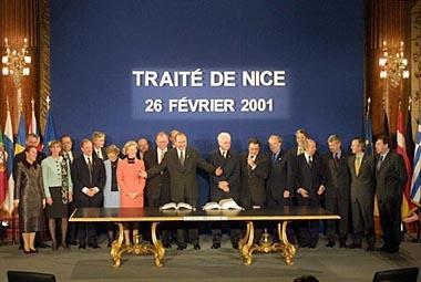 Treaty of Nice (2001): Established a democratic