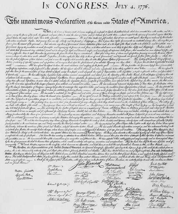 Thomas Jefferson and the Declaration of Independence In June 1775, the Second Continental Congress met in Philadelphia. Delegates came from each colony.