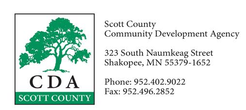 SCOTT COUNTY COMMUNITY DEVELOPMENT AGENCY ( Scott County CDA ) SHAKOPEE, MINNESOTA REQUEST