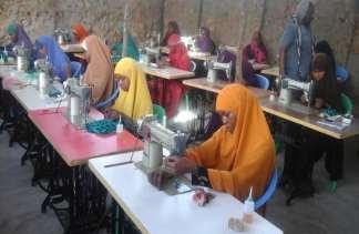 Community Empowerment and Self-Reliance Sixty-four young women aged between 18 and 30 years (40 returnees, 20 host community and four IDPs) received skill training in tailoring through UNHCR