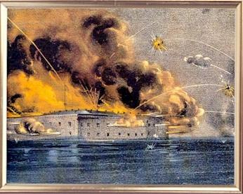 The Civil War Begins: The Battle at Fort Sumter The nation wondered how President Lincoln would handle the secession of the southern states, which he viewed as illegal.