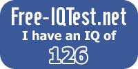 IQtest just prooved, my IQ kept almost same, still a little bit above avarage.