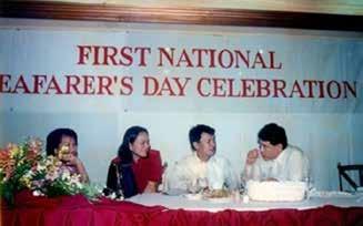 NOVEMBER - DECEMBER 2016 TINIG NG MARINO 59 nited ilipino eafarers National Seafarer s Day A priest, a nun, and a union leader conceptualized the idea of celebrating the National Seafarers Day, 15