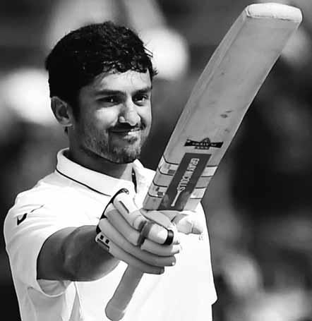Y oung Karun Nair on Monday announced his arrival at the world stage with an unforgettable triple ton (303 not out) as India broke a deluge of records en route their highest ever Test total of 759