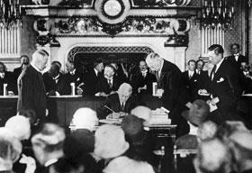 Kellogg Briand Pact Treaty Providing for the Renunciation of War as an Instrument of National Policy Signed in Paris, August 27, 1928 Entered into force 24 July 1929 ARTICLE I The high contracting