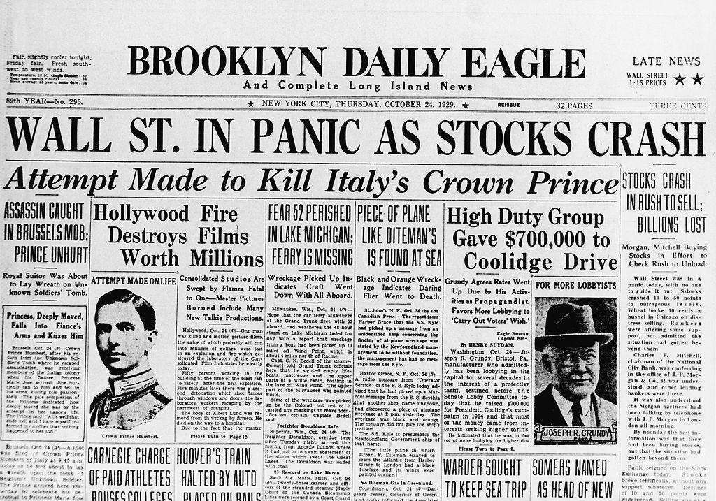 1929 The CRASH Aim: How did the Wall Street