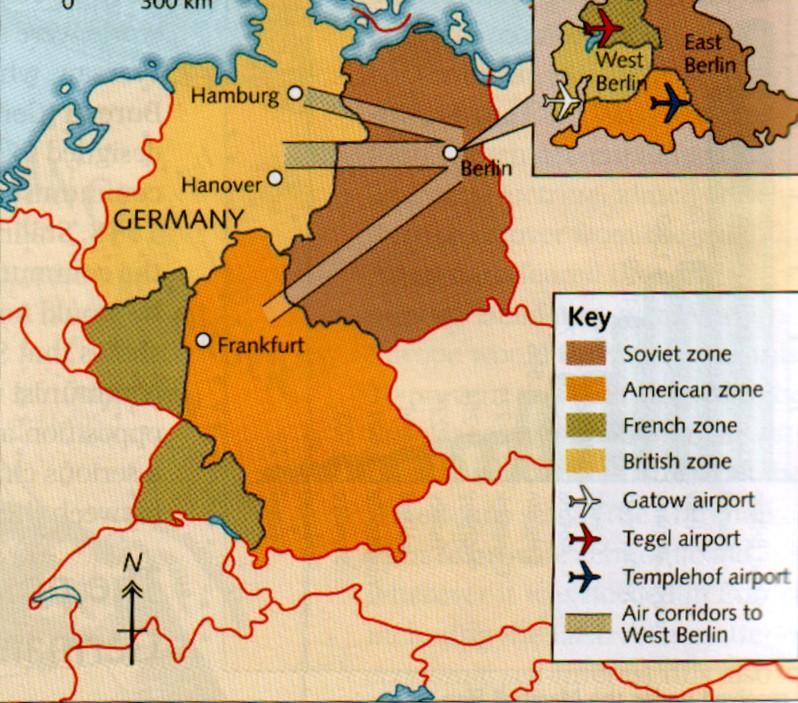 4 1948 cont. This went wrong when the Superpowers disagreed about how far Germany s economy should be allowed to recover.