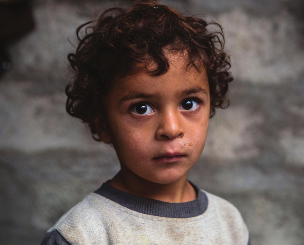 Alan AGE 3, IRAQ MILLIONS OF CHILDREN ARE DISPLACED by war and other threats, in Syria and around the world.