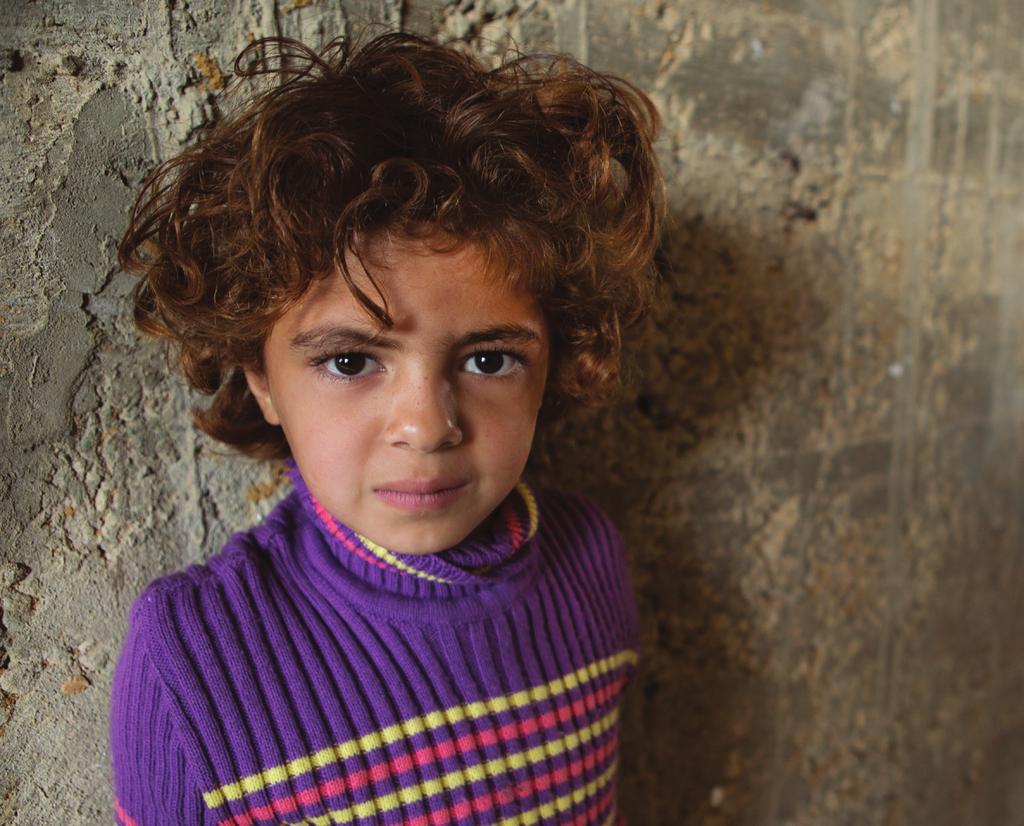 Aiya AGE 6, LEBANON MILLIONS OF CHILDREN ARE DISPLACED by war and other threats, in Syria and around the world.