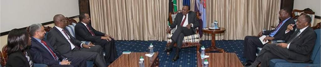 President Uhuru Kenyatta offered to host the IGAD Special