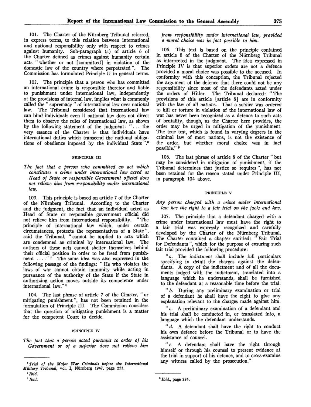 Report of the International Law Commission to the General Assembly 375 101.