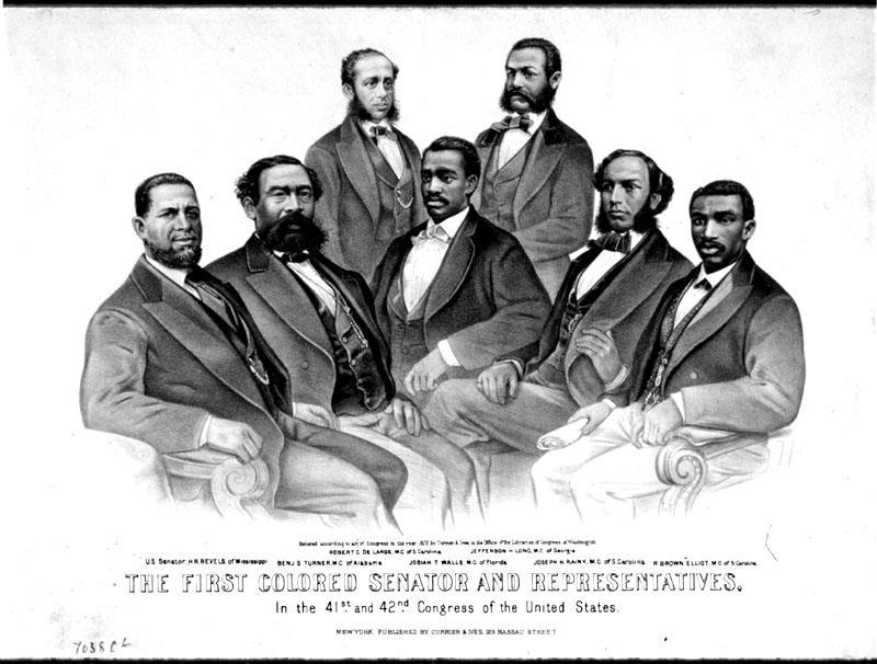 Reforms After Grant s Election Electoral Gains for African Americans 15 th Amendment (ratified 1870)