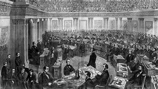 lans for Reconstruction Wade-Davis Bill Congressional Plan (1864) Required 50% of 1860 population to take iron-clad oath Required state constitutional convention to be held