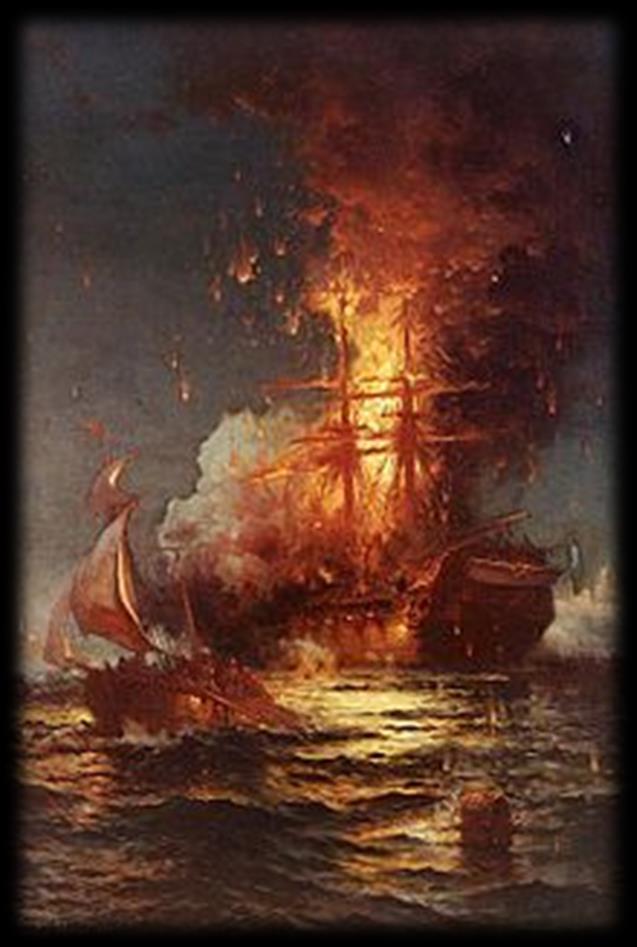 Stephen Decatur Burning of the Frigate