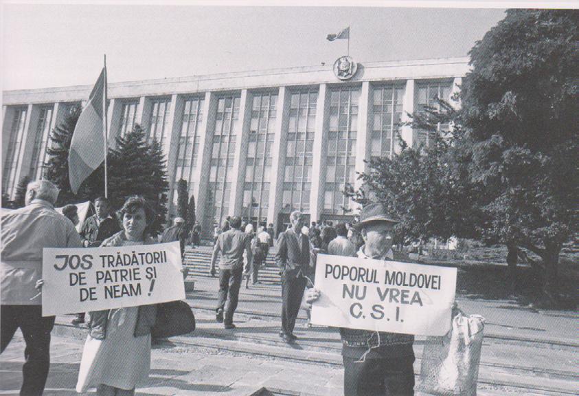 Sergiu Musteată independence of the Republic of Moldova on 3 September 1991.