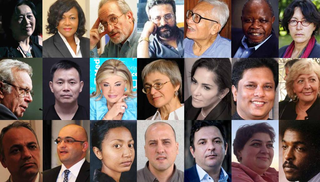 LAUREATES Laureates of the Prize have made significant contributions to media freedom worldwide, often in the face of danger and in times of crisis.